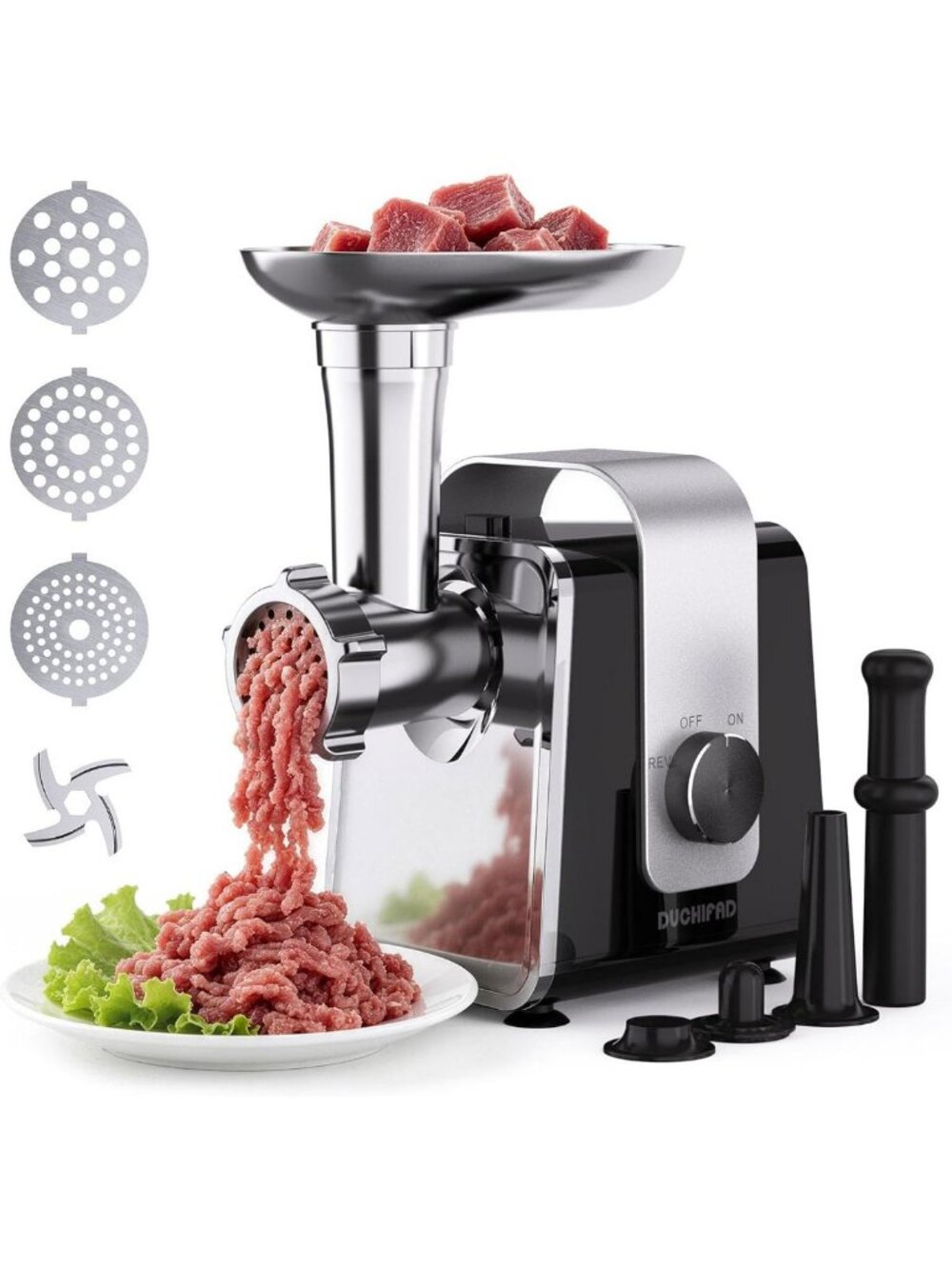 Heavy Duty Electric Meat Grinder - 2800W Kitchen Mincer for Fast Grinding
